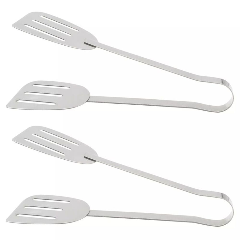 Gold Coast Aluminum Spatula Tongs, 2 Pack